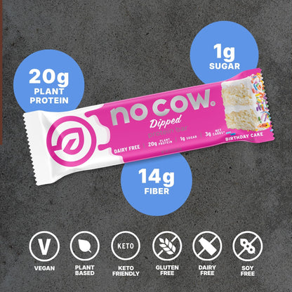 No Cow Vegan Protein Bars, Best Sellers, Upgraded