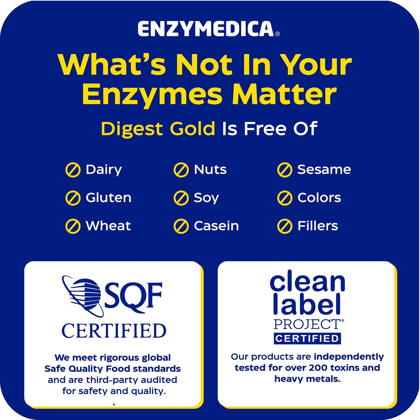Enzymedica Digest Gold + ATPro, Maximum Strength Digestive Enzymes