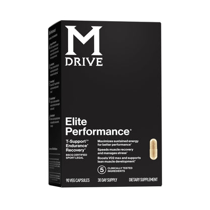 Mdrive Elite Testosterone Booster for Men - Supports Immune Health, Energy, VO2Max