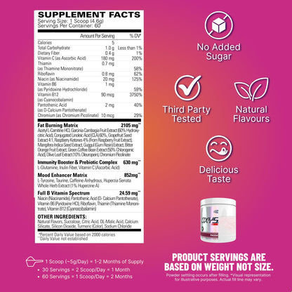 EHP Labs OxyShred Thermogenic Fat Burner Pre-Workout