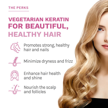 Reserveage, Keratin Hair Booster, Hair and Nails Supplement