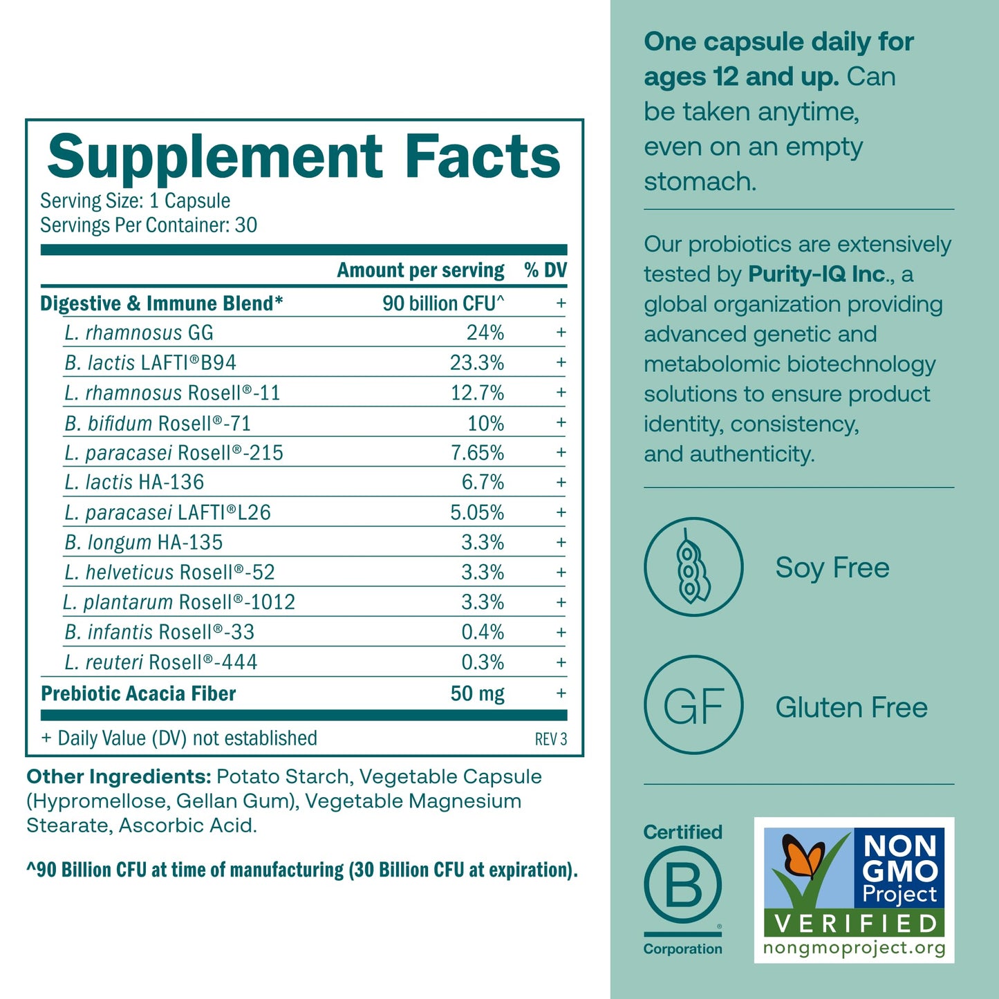 True Grace One Daily Probiotic - Gut