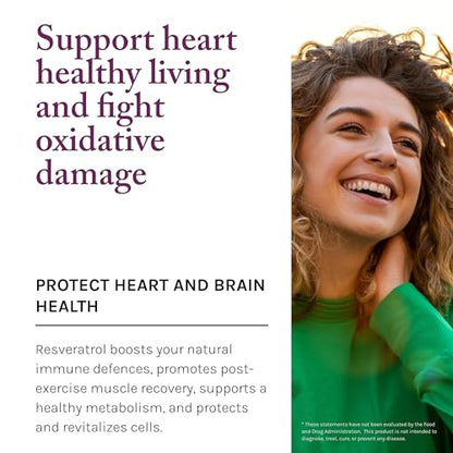 Reserveage Beauty Resveratrol 250 mg - Best Trans-Resveratrol
