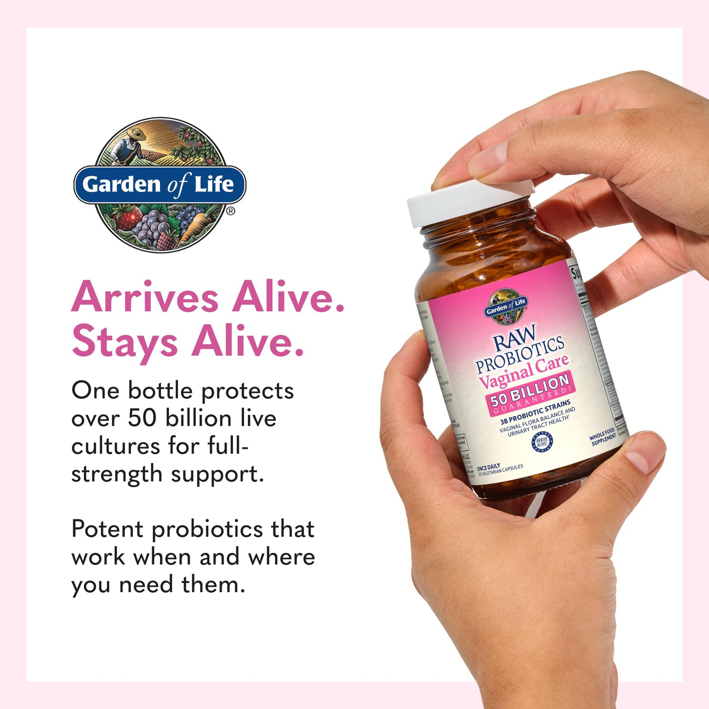 Garden of Life Raw Probiotics Vaginal Care