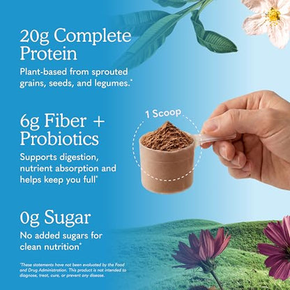 Raw Organic Meal Powder (Vanilla), 34.2 oz (969 g) Bottle