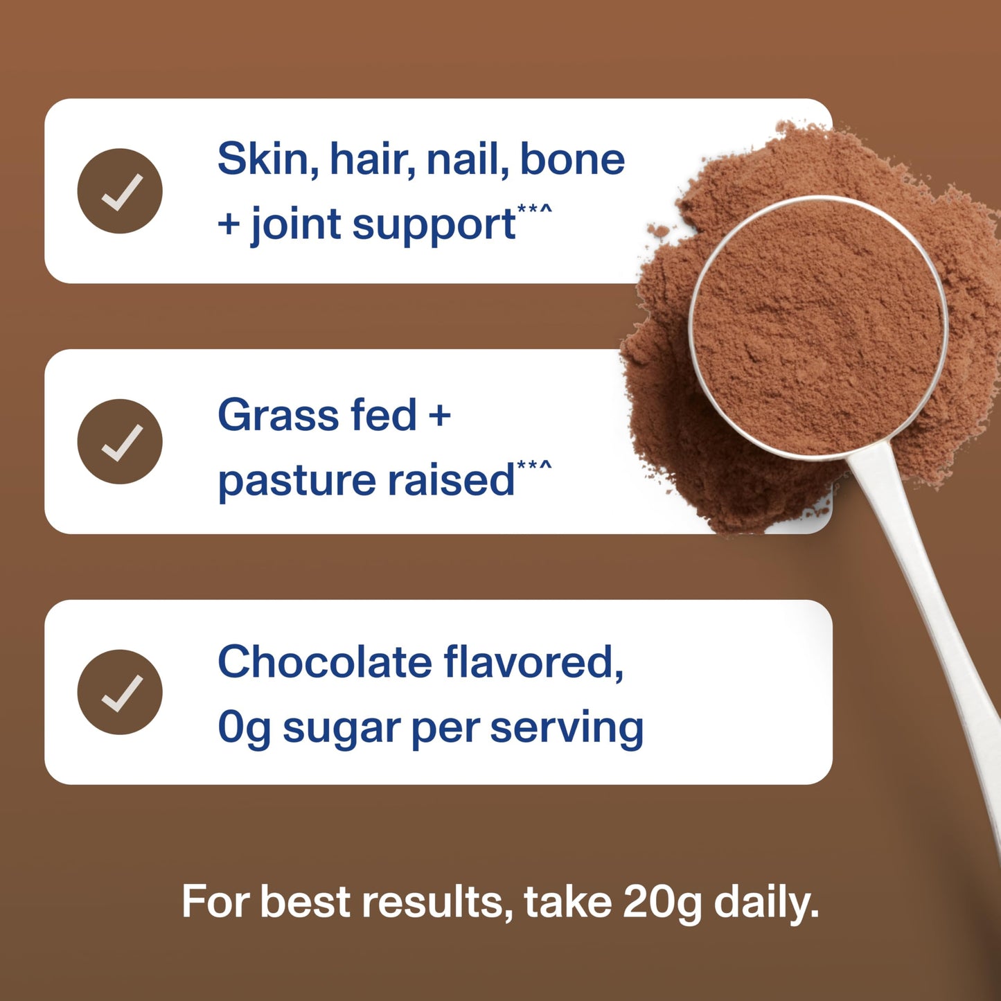 Vital Proteins Collagen Peptides Powder, with Hyaluronic Acid and Vitamin C