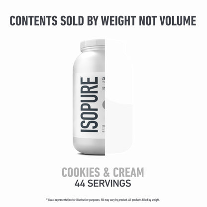 Isopure Creamy Vanilla Whey Isolate Protein Powder