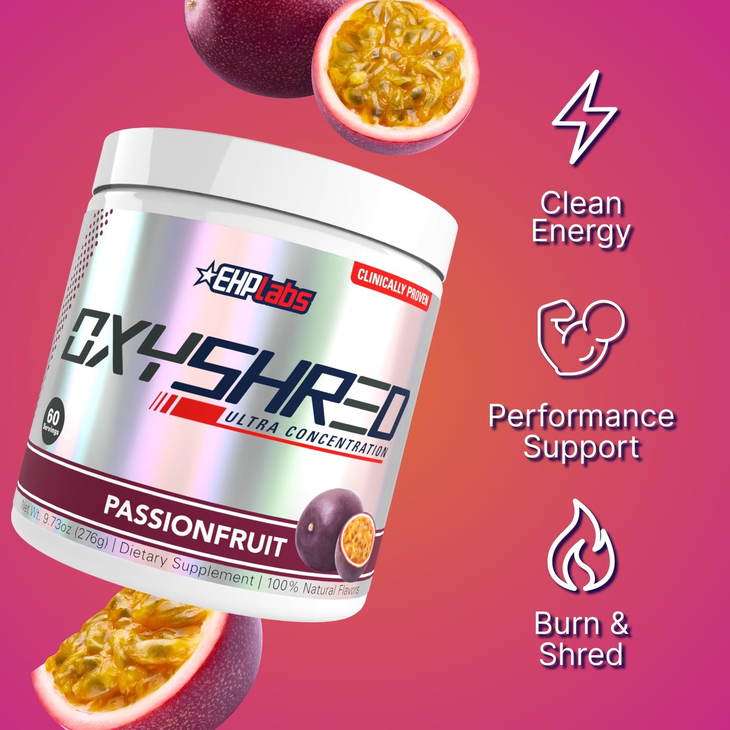 EHP Labs OxyShred Thermogenic Fat Burner Pre-Workout