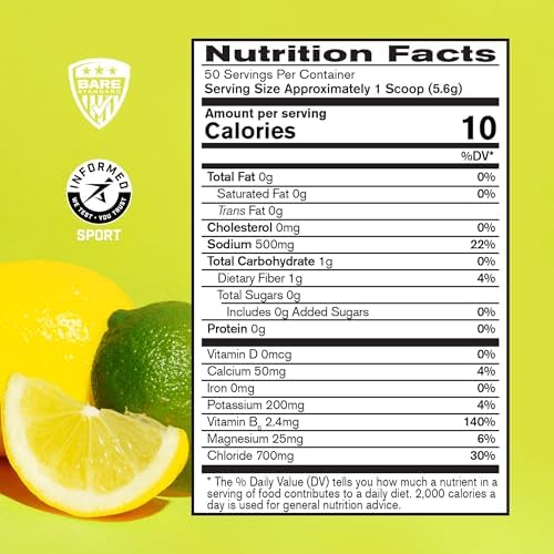 BARE PERFORMANCE NUTRITION BPN Electrolytes Hydration Drink Mix