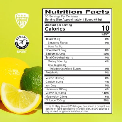 BARE PERFORMANCE NUTRITION BPN Electrolytes Hydration Drink Mix