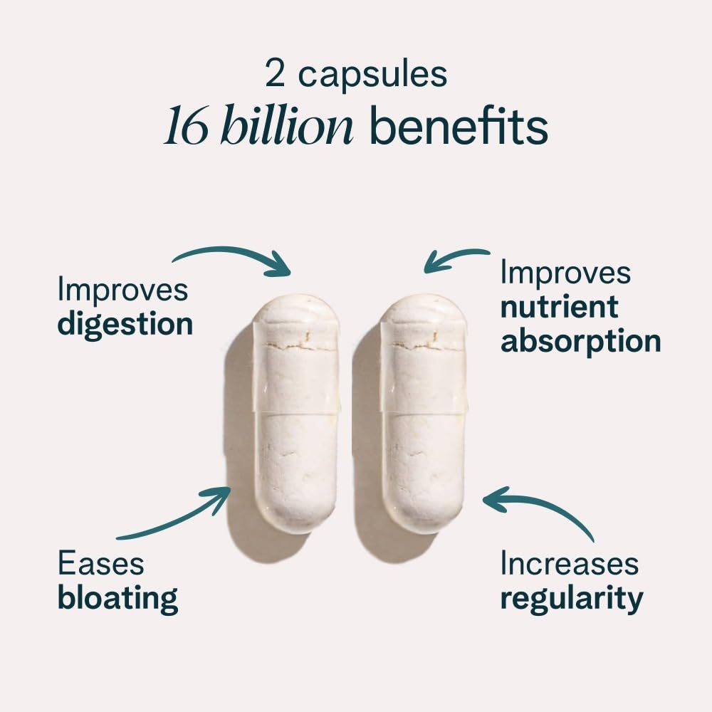 Ora Organic Probiotics and Prebiotics for Digestive Wellness - 16 Billion CFU