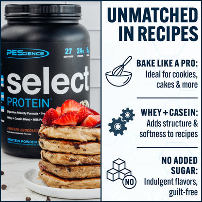 PEScience Select Low Carb Protein Powder, Keto Friendly and Gluten Free