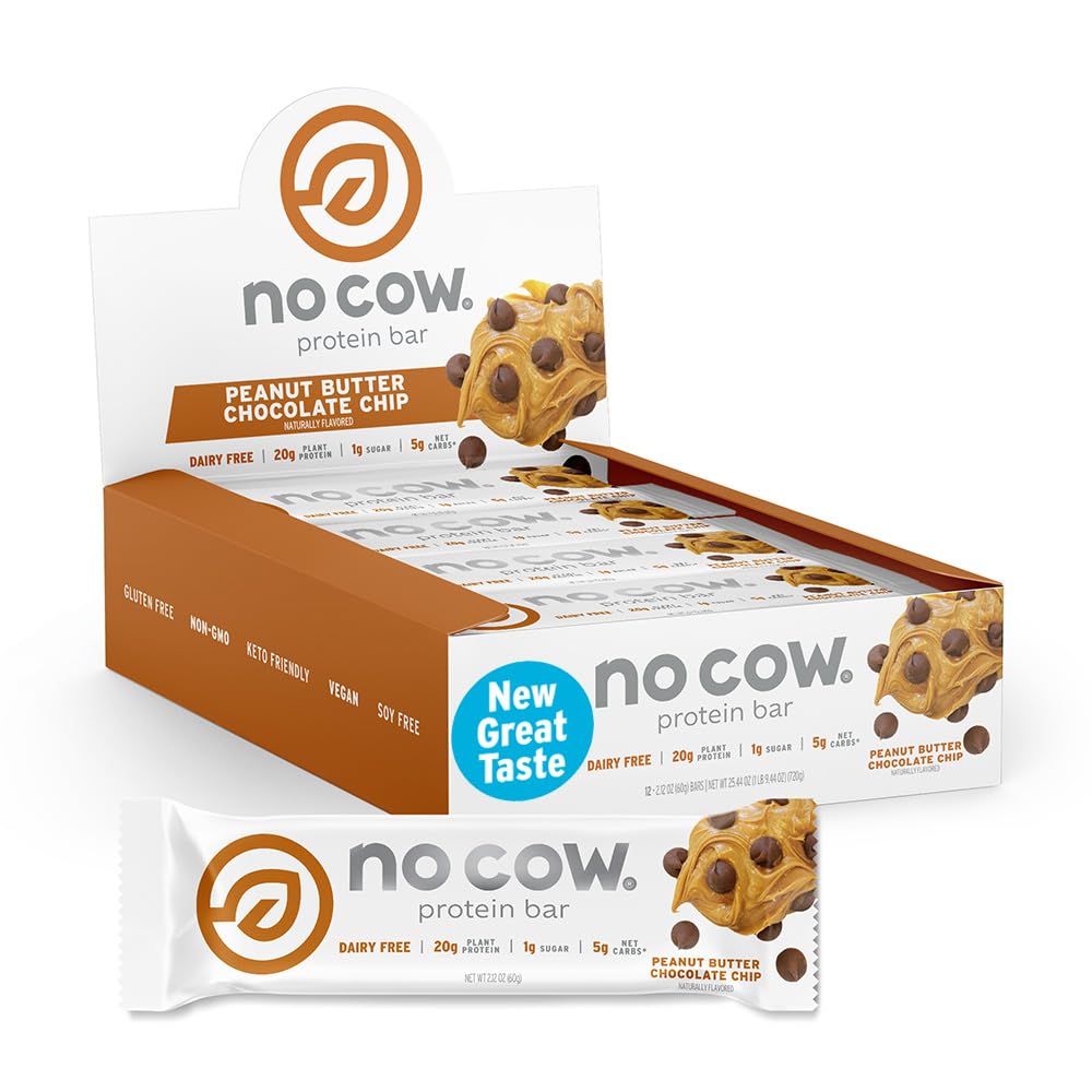 No Cow Vegan Protein Bars, Best Sellers, Upgraded