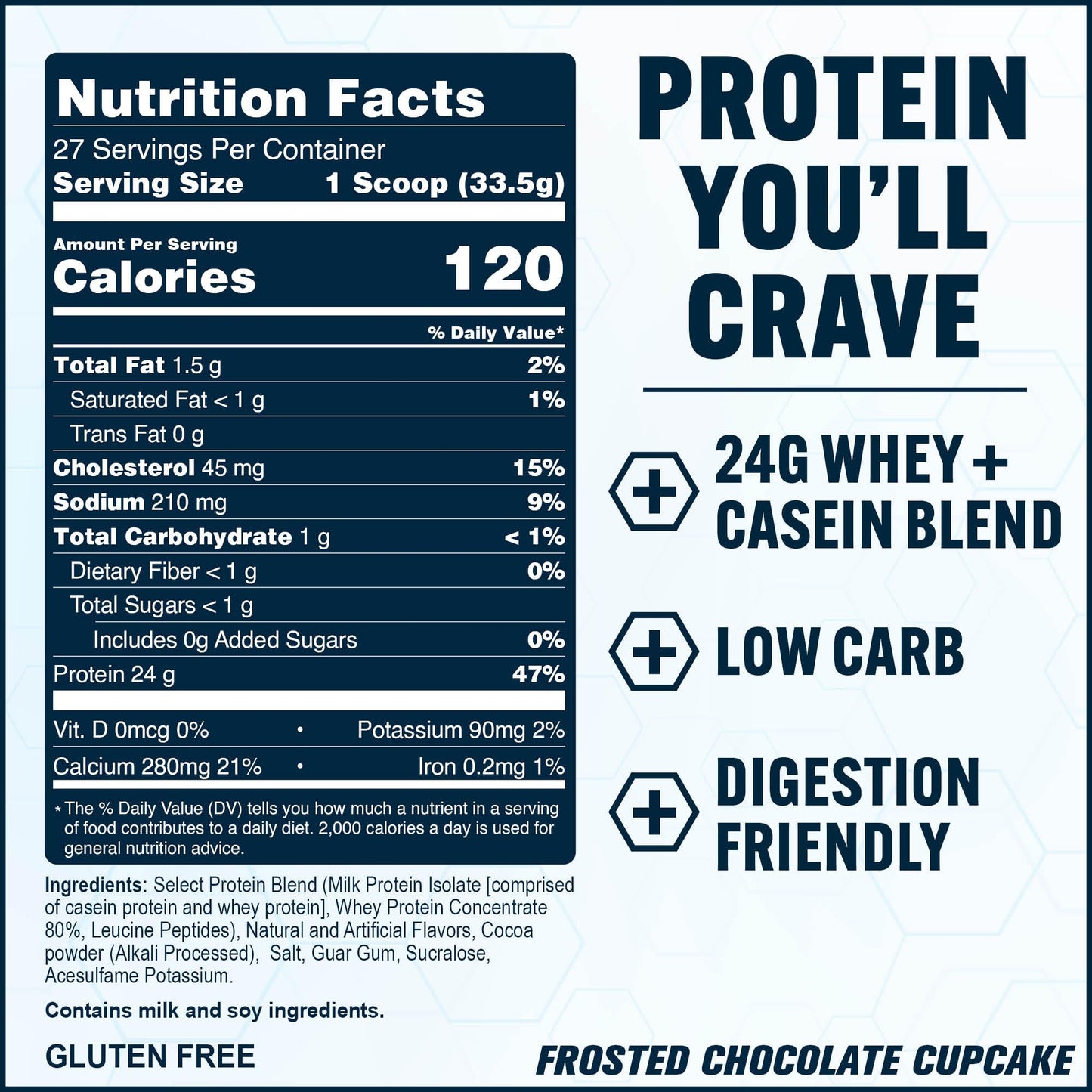 PEScience Select Low Carb Protein Powder, Keto Friendly and Gluten Free