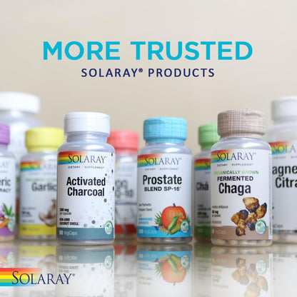 SOLARAY Unflavored Capsules Butterbur Muscle Support 50Mg Yes Vegetarian,Vegan