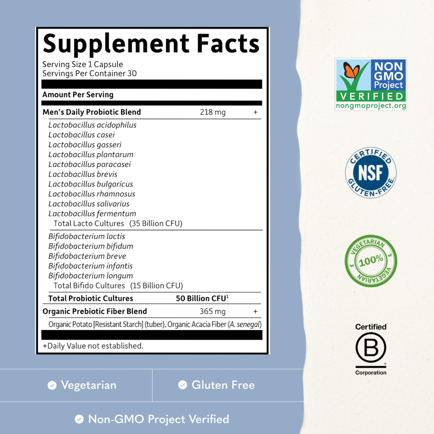 Garden of Life Probiotics for Men