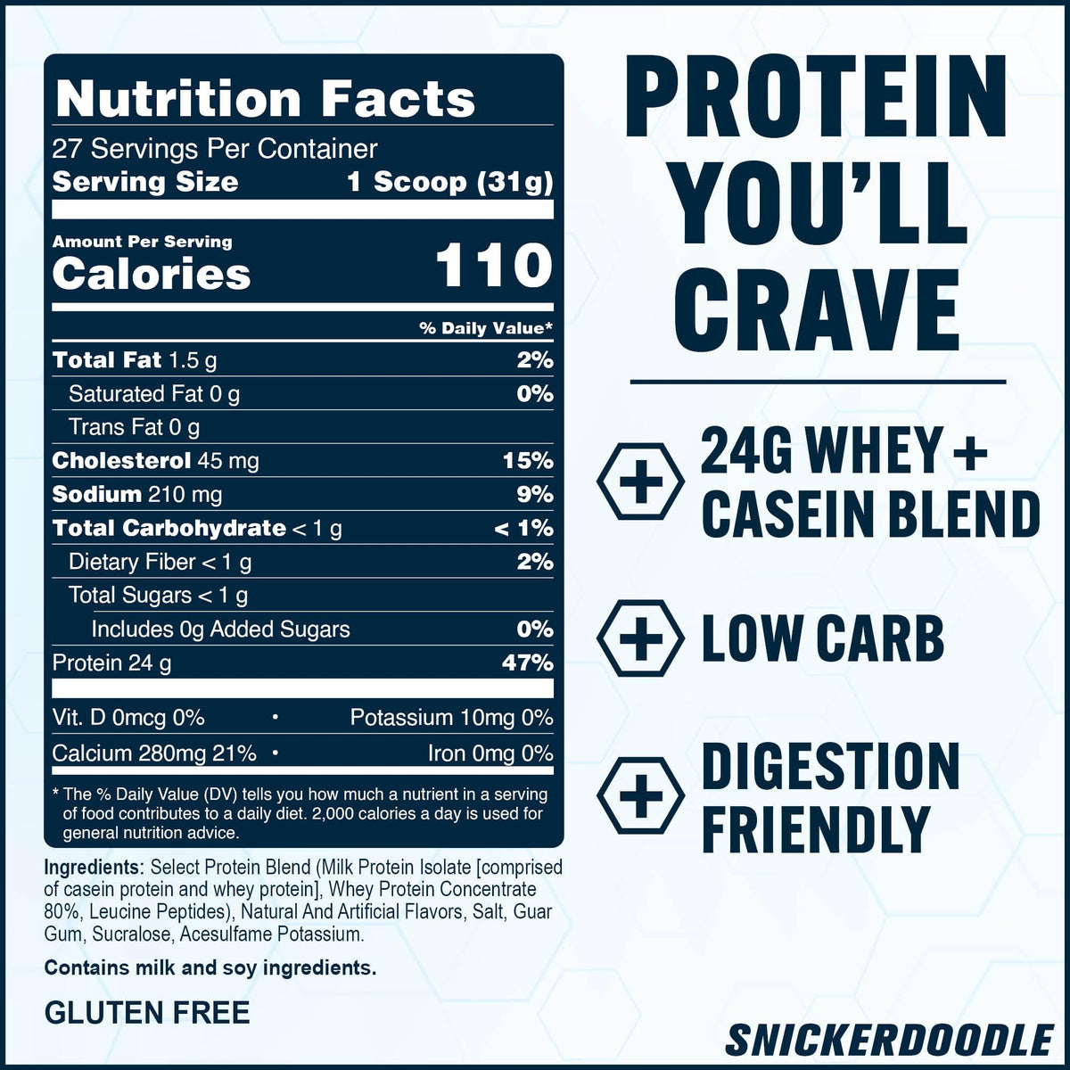 PEScience Select Low Carb Protein Powder, Keto Friendly and Gluten Free
