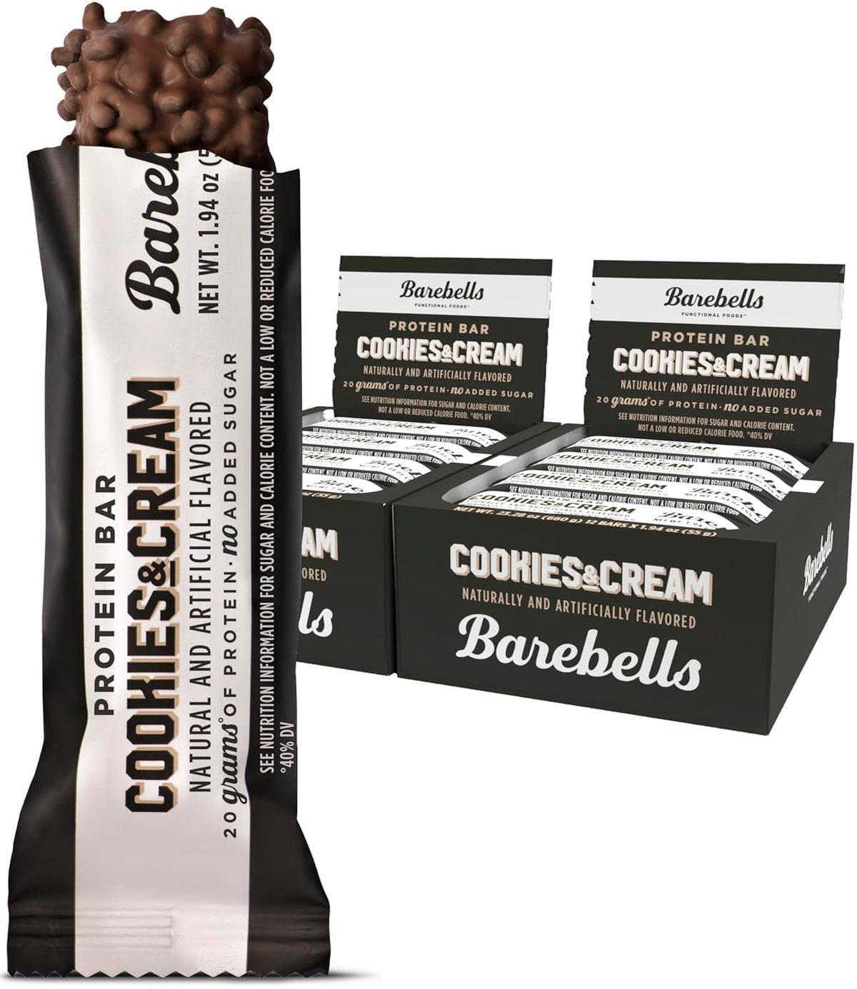 Barebells Protein Bars - Protein Snacks with High Protein - Chocolate Protein Bars