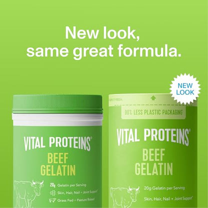 Vital Proteins Beef Gelatin Powder - Grass-Fed 16.4 oz