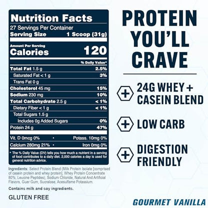 PEScience Select Low Carb Protein Powder, Keto Friendly and Gluten Free