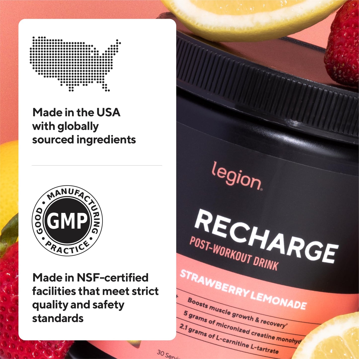 LEGION Recharge Post Workout Supplement