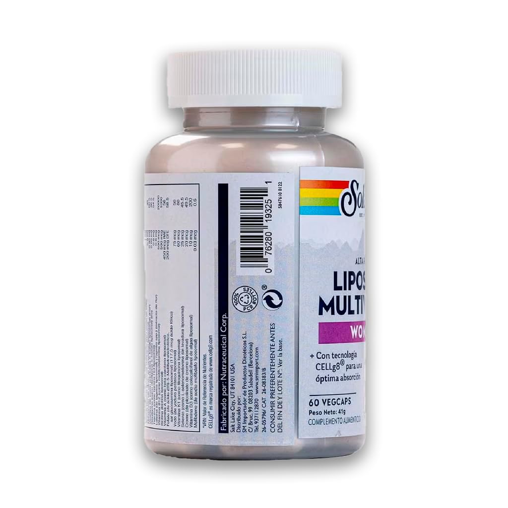 SOLARAY Liposomal Multivitamin with Enhanced Absorption