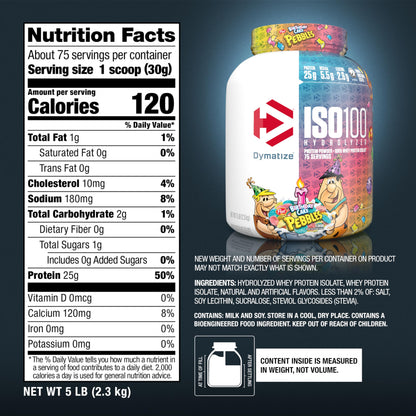Dymatize ISO100 Hydrolyzed Protein Powder