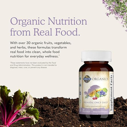 Garden of Life Organics Prenatal Once Daily