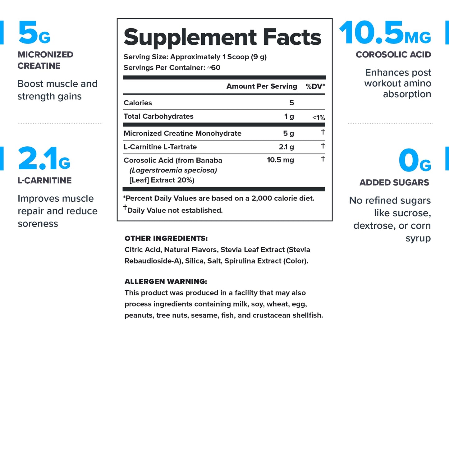 LEGION Recharge Post Workout Supplement