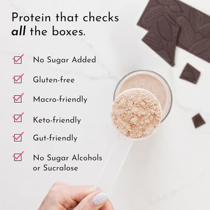 Protein Powder Made with 100% Grass Fed, Non Denatured Whey | Four Different Protein Sources from Organic Whole Food Ingredients | 15 Servings | 22g Protein