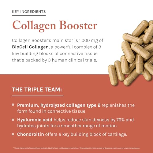 Reserveage Beauty Collagen Booster - Supplement for Skincare & Joint Health - Supports Healthy Collagen Production for Women