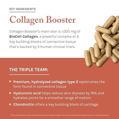 Reserveage Beauty Collagen Booster - Supplement for Skincare & Joint Health - Supports Healthy Collagen Production for Women