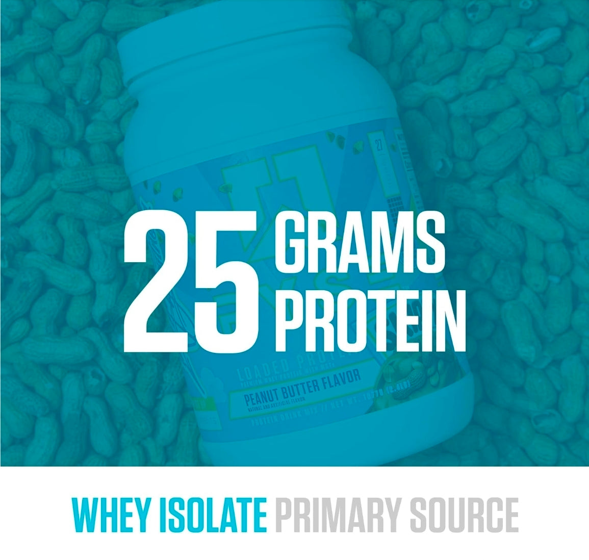 RYSE Loaded Protein Powder, Skippy Peanut Butter, 25g Protein - product image 3