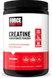 Force Factor creatine 60 servings Unflavored