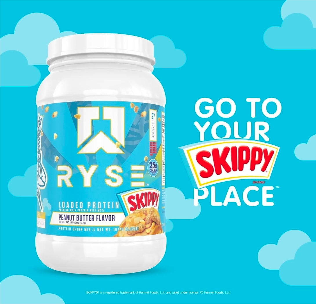 RYSE Loaded Protein Powder, Skippy Peanut Butter, 25g Protein - product image 5