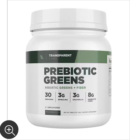 Transparent Labs Prebiotic Greens
