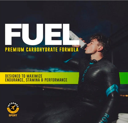 RAW Fuel, Premium Endurance Supplement Powder, Lemon Lime (60 Servings) - Peak Performance, Hydration & Stamina During Workouts, Training or Competition - 24g of Carbohydrates & 300mg of Sodium