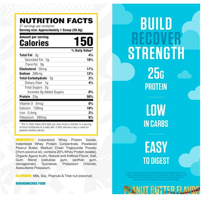 RYSE Loaded Protein Powder, Skippy Peanut Butter, 25g Protein - product image 2