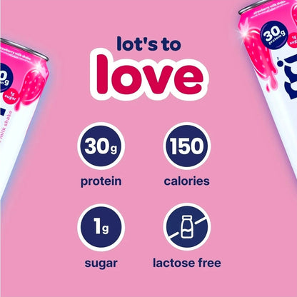 Nurri Ultra-Filtered Milkshake, 30g of Protein, Strawberry, 11 fl oz Can