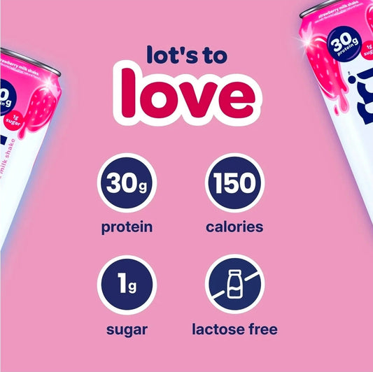 Nurri Ultra-Filtered Milkshake, 30g of Protein, Strawberry, 11 fl oz Can
