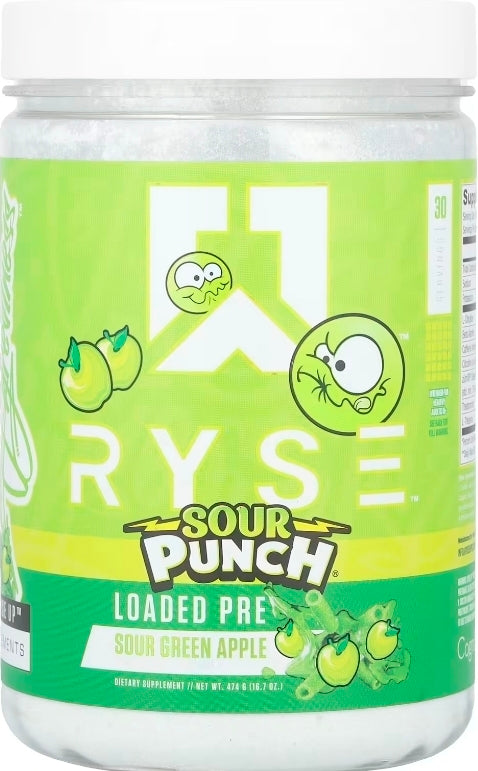 RYSE Sour Punch pre workout