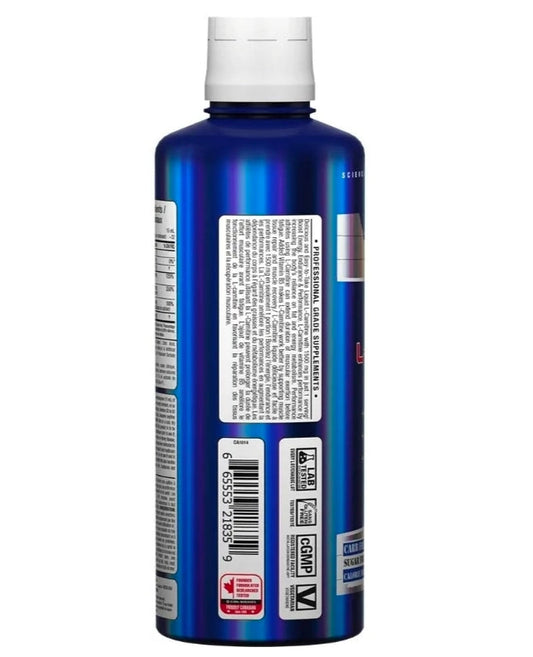 ALLMAX Nutrition Liquid L-Carnitine 1500 Miligrams, Blue Raspberry, 16 oz (473 ml)