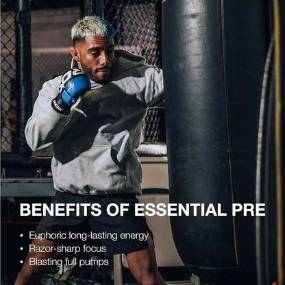 RAW Essential Pre-Workout Powder (Orange) - Chris Bumstead Sports Nutrition Supplement for Men & Women - Preworkout Energy Powder with Caffeine, L-Citrulline, L-Tyrosine, & Beta Alanine Blend20.99k