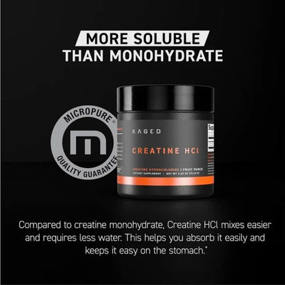 kaged creatine hcl lemon lime