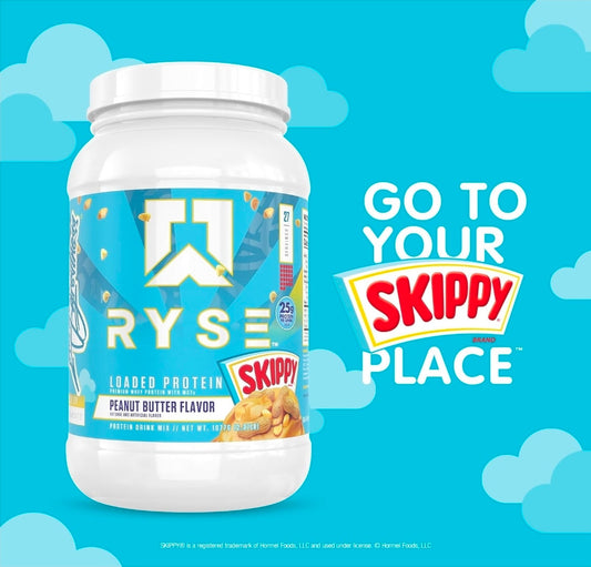 RYSE Loaded Protein Powder - Skippy Peanut Butter