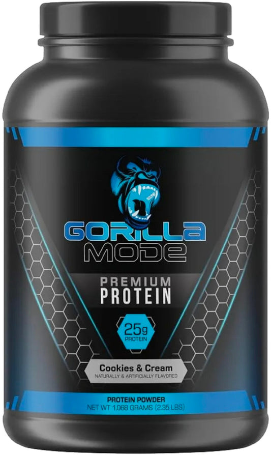 Gorilla Mind Premium Whey Protein - Cookies and Cream