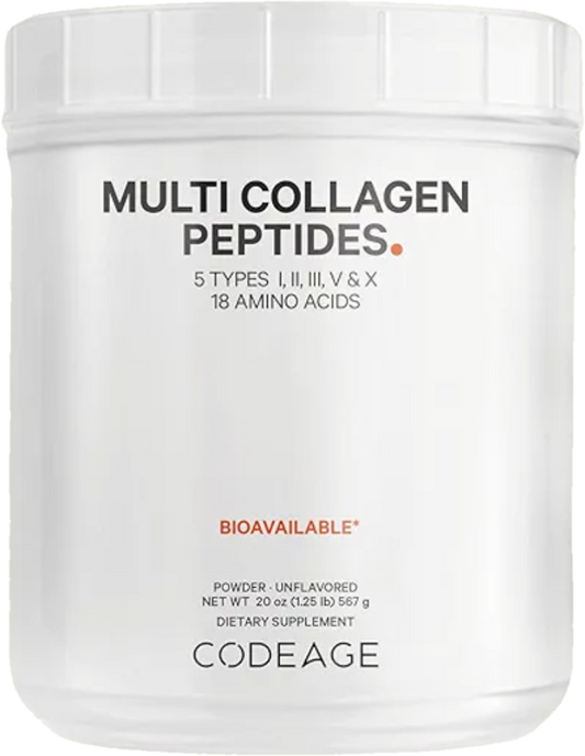 Codeage Multi Collagen Protein Powder Peptides, Hydrolyzed Collagen for Women & Men
