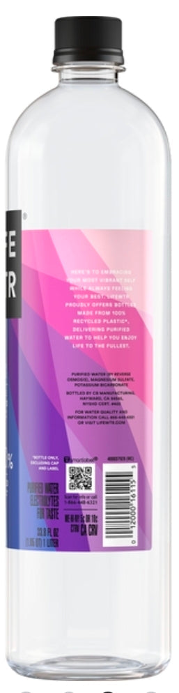 LIFEWTR Premium Purified Water, pH Balanced with Electrolytes