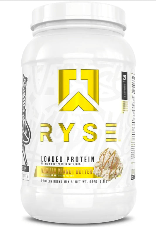 RYSE Loaded Protein Powder - Vanilla Peanut Butter