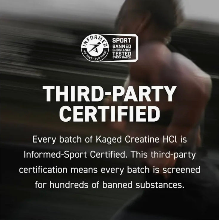 Kaged Creatine HCl Powder | 7X Concentrated vs Mono | Muscle Building & Recovery | High Absorption | No Bloating | Creatine for Men & Women | Vegan, Gluten Free | Lemon Lime | 75 Servings